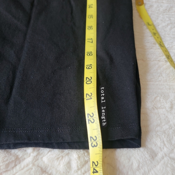 Princess Poly Black Jules Tank Top Padded Shoulders Sleeveless Muscle Shirt US 4 - Picture 12 of 13